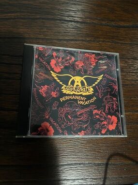 Aerosmith Permanent Vacation CD - Dude Looks, Rag Doll, Angel, Hangman Jury